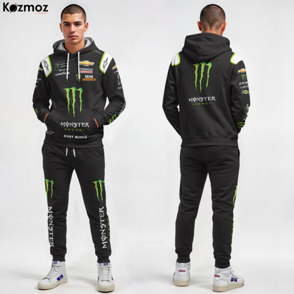 Monster Energy Go Kart Race Suit Kurt Busch Collection- Nascar Racing Team