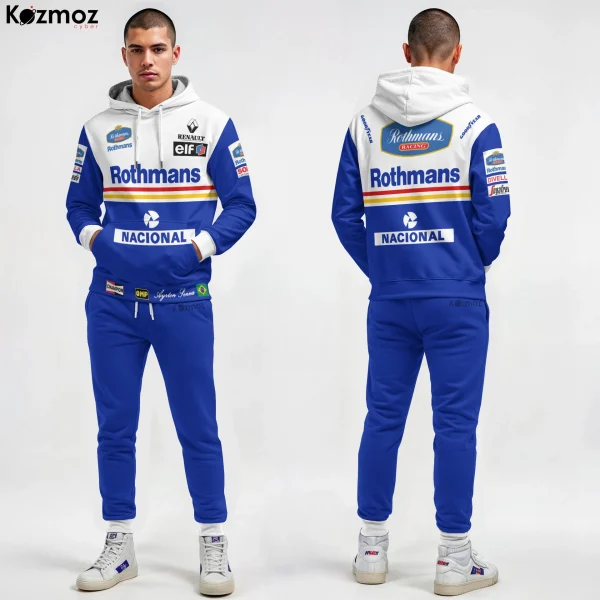 Ayrton Senna Racing Costume Rothmans 1994 Collection – Williams Renault F1 Racing Team