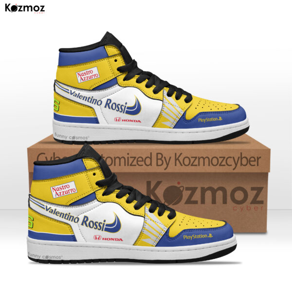 Valentino Rossi Custom Shoes Honda NSR500 JD1 Livery 2001 Racing Shoes
