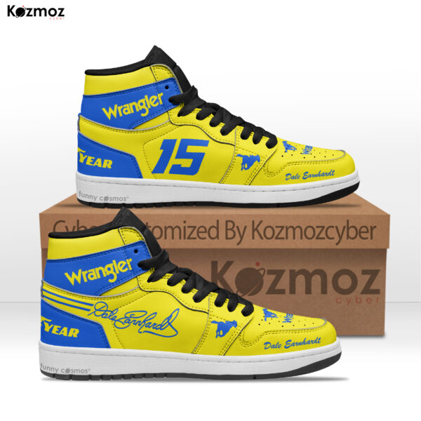 RCR Dale Earnhardt Custom Shoes Wrangler #15 #3 Livery 1984 Racing Shoes